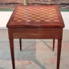 Pamono Antique Mahogany Veneer Game Table Best