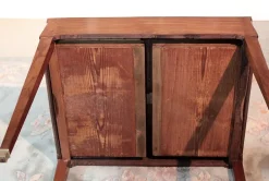 Pamono Antique Mahogany Veneer Game Table Best