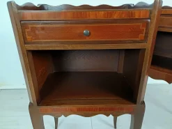 Pamono Antique Marquetry Bedside Tables, 1890s, Set of 2 Sale