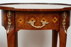 Pamono Antique Napoleon III Bedside Tables in Exotic Fine Woods, France, 19th Century, Set of 2