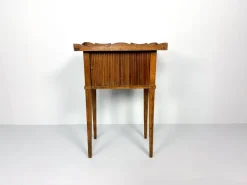 Pamono Antique Nightstand with Roller Door, 19th Century Discount
