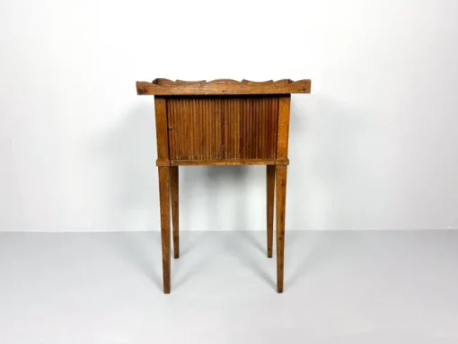 Pamono Antique Nightstand with Roller Door, 19th Century Discount