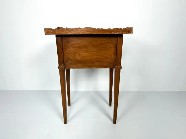Pamono Antique Nightstand with Roller Door, 19th Century Discount