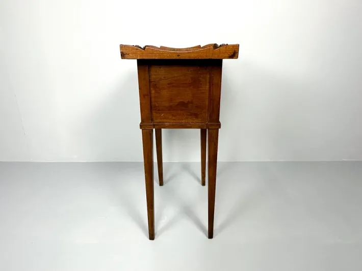 Pamono Antique Nightstand with Roller Door, 19th Century Discount