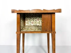 Pamono Antique Nightstand with Roller Door, 19th Century Discount