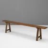 Pamono Antique Oak Bench, 1900s Sale