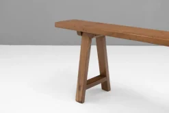 Pamono Antique Oak Bench, 1900s Sale