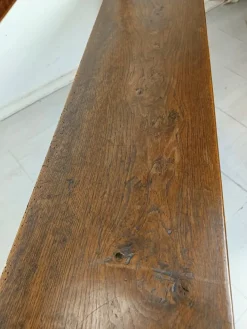 Pamono Antique Oak Church Bench Discount