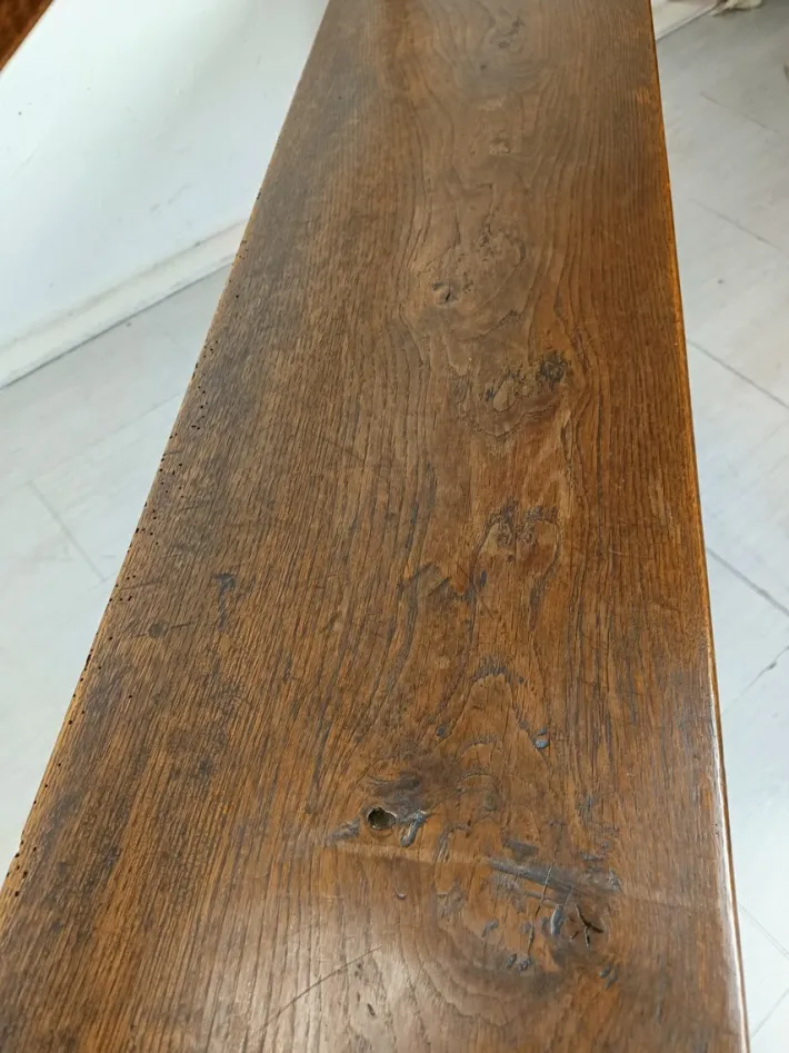 Pamono Antique Oak Church Bench Discount