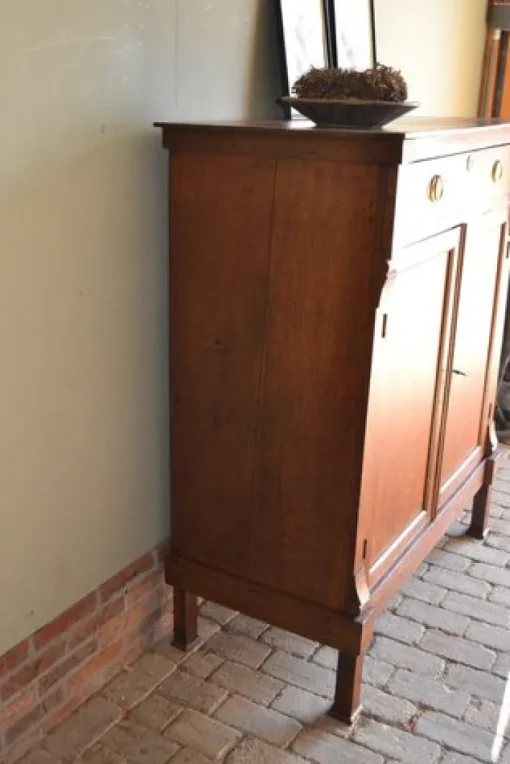 Pamono Antique Oak Empire Girls Wardrobe Clearance