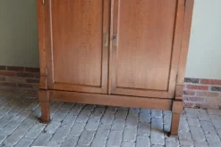 Pamono Antique Oak Empire Girls Wardrobe Clearance