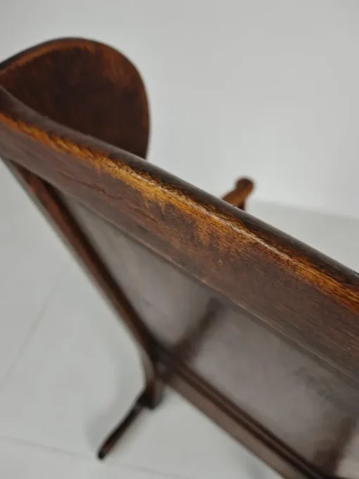 Pamono Antique Oak Lambing Rocking Chair, 1800s New