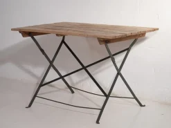 Pamono Antique Outdoor Folding Table, 1920s Best