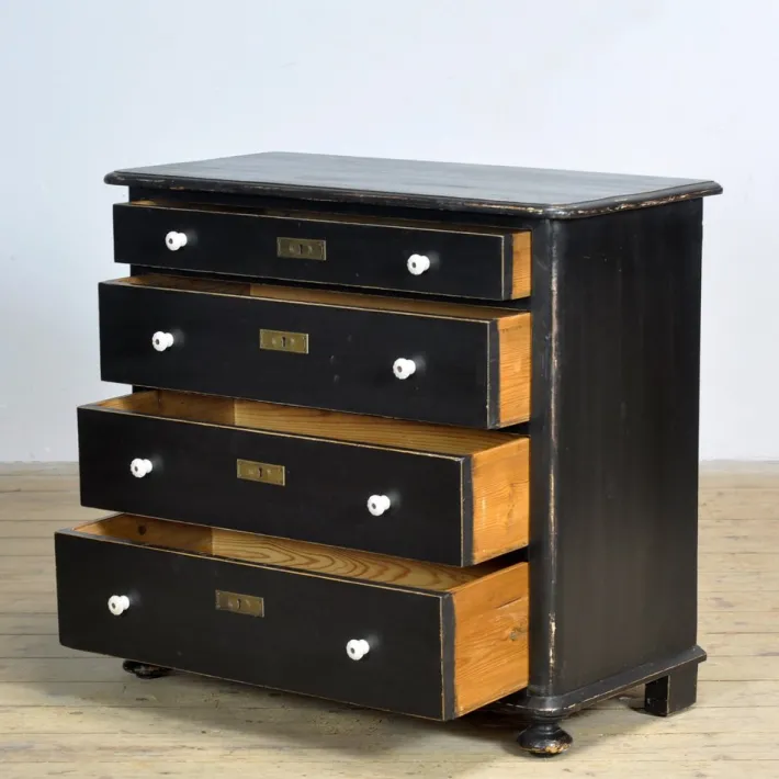 Pamono Antique Pine Chest of Drawers, 1910s Outlet