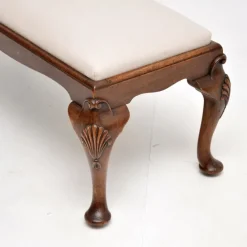 Pamono Antique Queen Anne Style Bench, 1900 Best