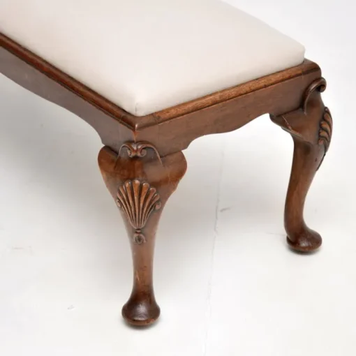 Pamono Antique Queen Anne Style Bench, 1900 Best