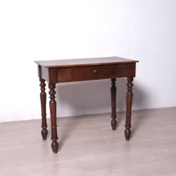 Pamono Antique Rectangular Writing Desk with Drawer, 1890s Outlet