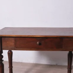 Pamono Antique Rectangular Writing Desk with Drawer, 1890s Outlet