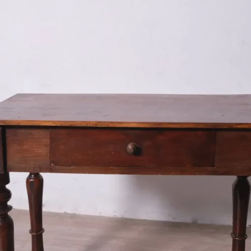 Pamono Antique Rectangular Writing Desk with Drawer, 1890s Outlet