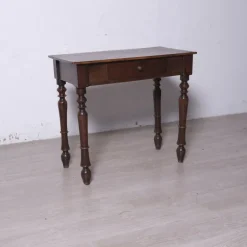 Pamono Antique Rectangular Writing Desk with Drawer, 1890s Outlet