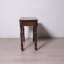 Pamono Antique Rectangular Writing Desk with Drawer, 1890s Outlet
