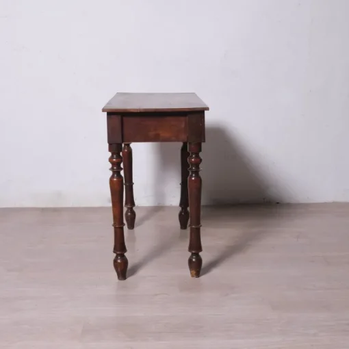 Pamono Antique Rectangular Writing Desk with Drawer, 1890s Outlet