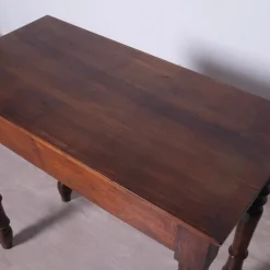 Pamono Antique Rectangular Writing Desk with Drawer, 1890s Outlet
