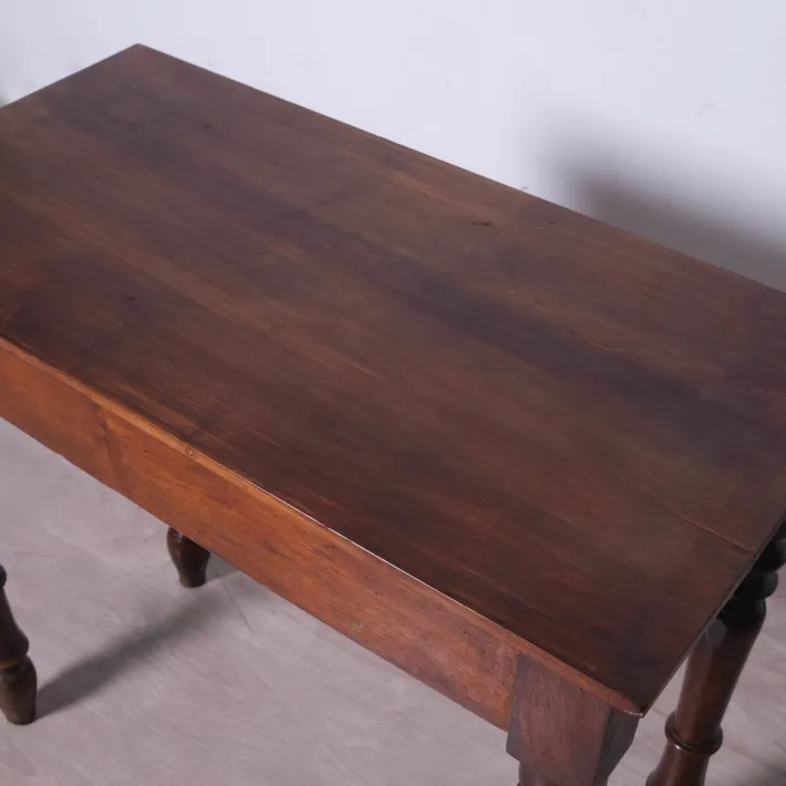 Pamono Antique Rectangular Writing Desk with Drawer, 1890s Outlet