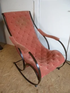 Pamono Antique Rocking Chair by Peter Cooper for R.W. Winfield, 1880s