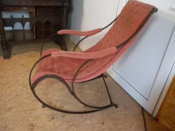 Pamono Antique Rocking Chair by Peter Cooper for R.W. Winfield, 1880s