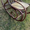 Pamono Antique Rocking Chair from Thonet