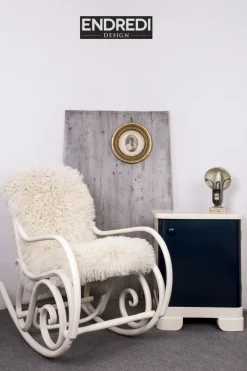 Pamono Antique Rocking Chair from Thonet
