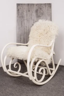 Pamono Antique Rocking Chair from Thonet