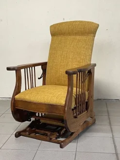 Pamono Antique Rocking Chair, 1890s Outlet