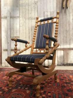 Pamono Antique Rocking Chair, 19th Century Discount