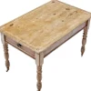 Pamono Antique Rustic Pine Dining Table, 1800s Hot
