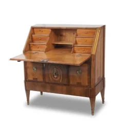 Pamono Antique Secretary in Walnut, 1780s Discount