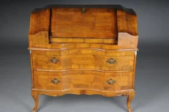 Pamono Antique Slanted Flap Secretary in Walnut Veneer New