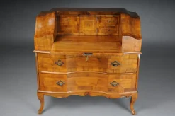 Pamono Antique Slanted Flap Secretary in Walnut Veneer New