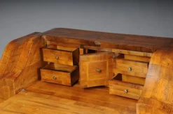 Pamono Antique Slanted Flap Secretary in Walnut Veneer New