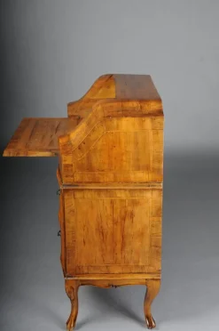 Pamono Antique Slanted Flap Secretary in Walnut Veneer New