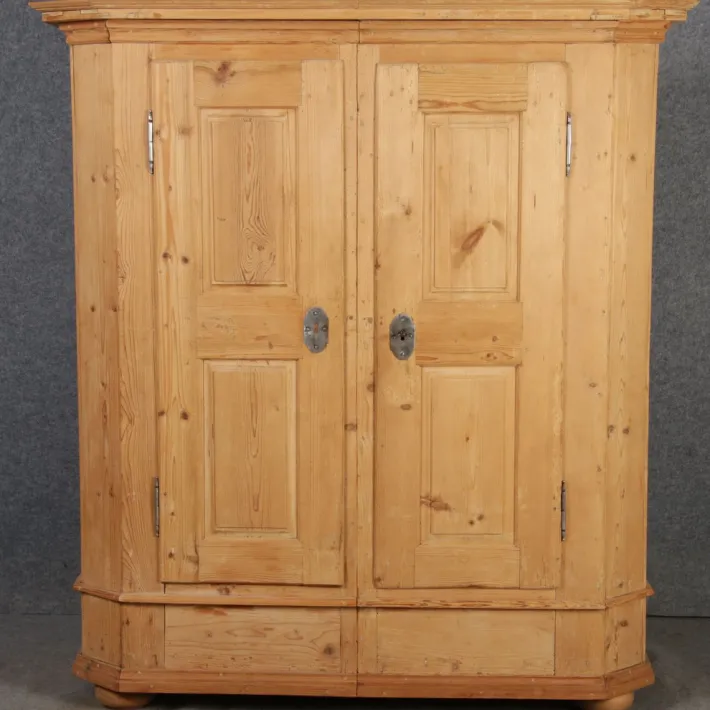 Pamono Antique Softwood Cabinet, 1820 Best