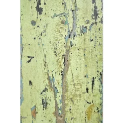 Pamono Antique Solid Wood Wall Display Case with Green Patina Outlet