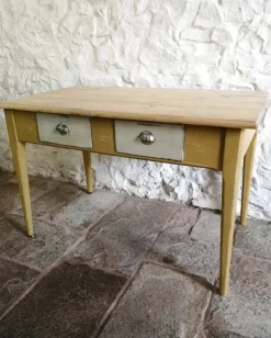 Pamono Antique Spanish Pine Kitchen Table, 1880 Online