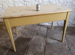 Pamono Antique Spanish Pine Kitchen Table, 1880 Online