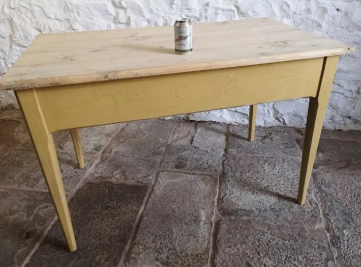 Pamono Antique Spanish Pine Kitchen Table, 1880 Online