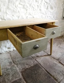 Pamono Antique Spanish Pine Kitchen Table, 1880 Online
