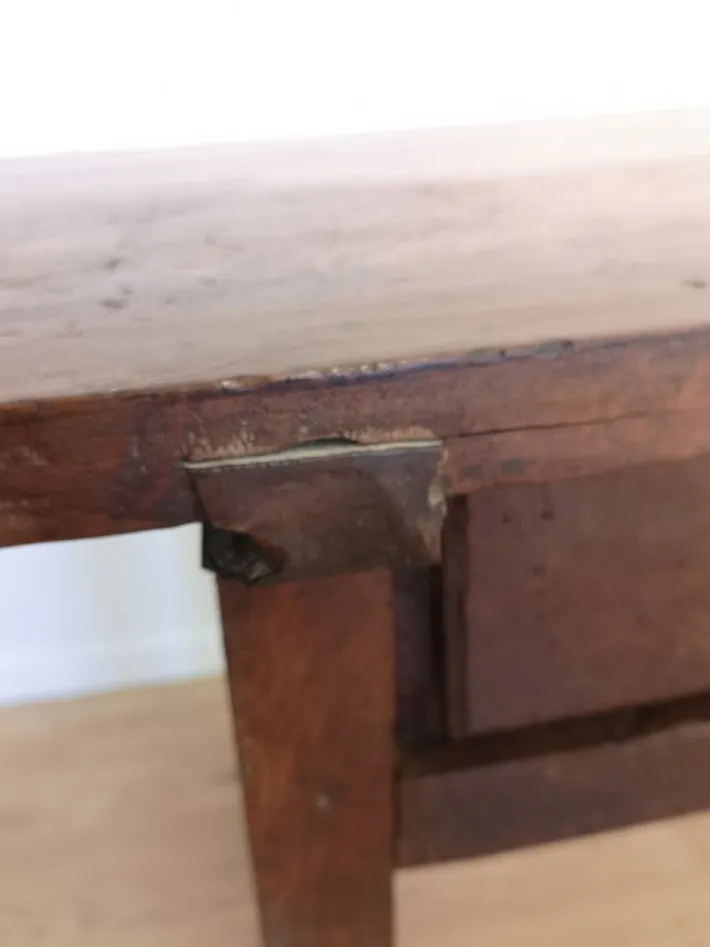 Pamono Antique Spanish Walnut Writing Table, 1700 Hot