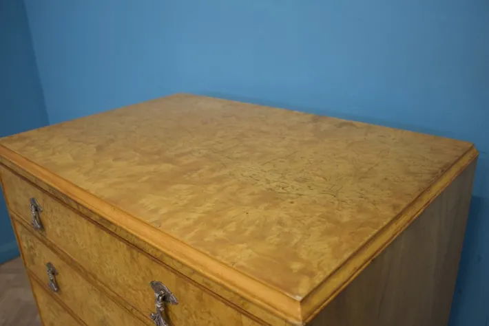 Pamono Antique Style Chest of Drawers in Walnut by Alfred Cox for Heals, 1950s Outlet
