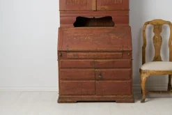 Pamono Antique Swedish Rococo and Gustavian Style Secretary Cabinet Best